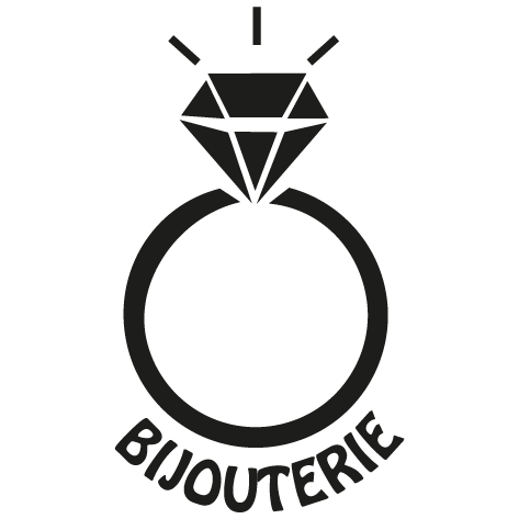 Sticker bague diamant bijouterie